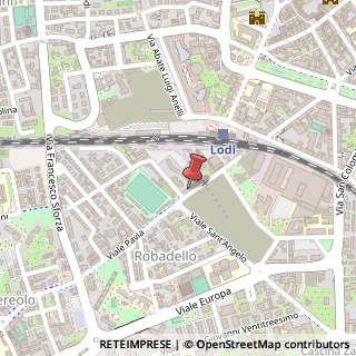 Mappa Viale Pavia, 16, 26900 Lodi, Lodi (Lombardia)