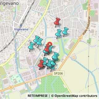 Mappa Via Raffaello, 27029 Vigevano PV, Italia (0.3535)