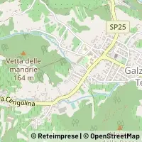 Mapa Galzignano Terme