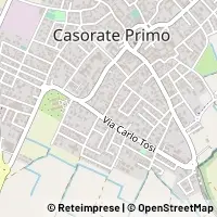 Térkép Casorate Primo