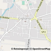 Hartă Cigliano