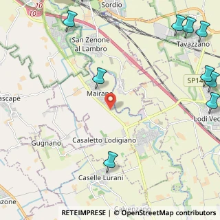 Mappa Via delle Rimembranze, 26852 Casaletto Lodigiano LO, Italia (3.6825)