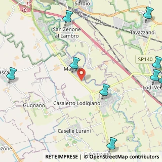 Mappa Via delle Rimembranze, 26852 Casaletto Lodigiano LO, Italia (3.56667)