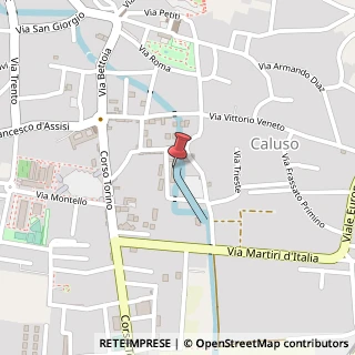Mappa Via E. Comotto, 36, 10014 Caluso, Torino (Piemonte)