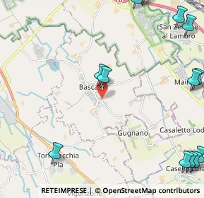 Mappa Viavia Lodi n. 3 -, 27010 Bascapè PV, Italia (3.34308)