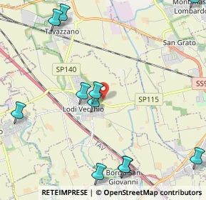 Mappa SP115, 26855 Lodi vecchio LO, Italia (2.75909)