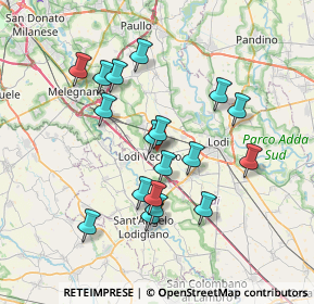 Mappa SP115, 26855 Lodi vecchio LO, Italia (6.68556)