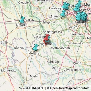 Mappa Via Daniele Manin, 27029 Vigevano PV, Italia (24.71167)