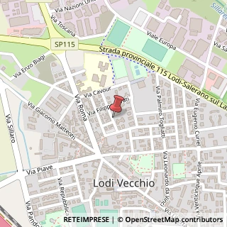 Mappa Via Salvo D'Acquisto, 3, 26855 Lodi Vecchio, Lodi (Lombardia)