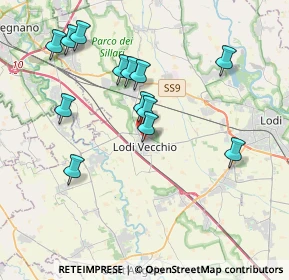 Mappa Via Salvo D'Acquisto, 26855 Lodi Vecchio LO, Italia (3.76154)