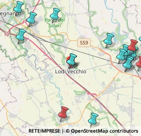 Mappa Via Salvo D'Acquisto, 26855 Lodi Vecchio LO, Italia (5.9105)