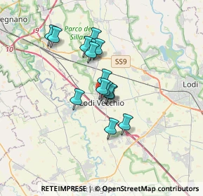 Mappa Via Salvo D'Acquisto, 26855 Lodi Vecchio LO, Italia (2.53733)