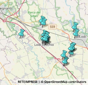 Mappa Via Salvo D'Acquisto, 26855 Lodi Vecchio LO, Italia (2.9765)