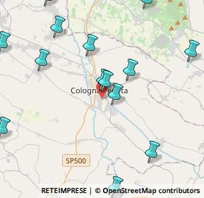 Mappa Via Roma, 37044 Cologna Veneta VR, Italia (6.254)