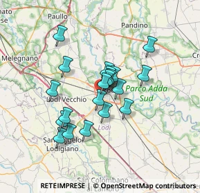 Mappa 5 Circonvallazione Lodi Sud, 26900 Lodi LO, Italia (5.3345)