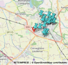 Mappa 5 Circonvallazione Lodi Sud, 26900 Lodi LO, Italia (1.6525)