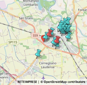 Mappa 5 Circonvallazione Lodi Sud, 26900 Lodi LO, Italia (1.545)