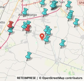 Mappa Via S. Mauro, 35020 Casalserugo PD, Italia (4.742)