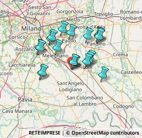 Mappa Via Matteotti Giacomo, 26855 Lodi Vecchio LO, Italia (11.0625)