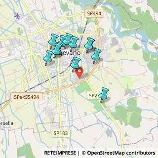 Mappa Via Perugino, 27029 Vigevano PV, Italia (1.5875)