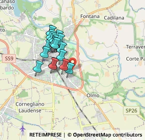 Mappa Cascina Coldana, 26900 Lodi LO, Italia (1.428)