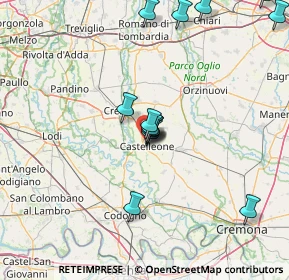 Mappa Via Zoncheto, 26012 Castelleone CR, Italia (14.88857)