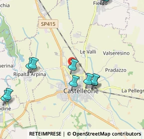 Mappa Via Zoncheto, 26012 Castelleone CR, Italia (2.39182)