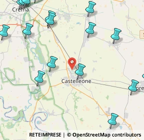Mappa Via Zoncheto, 26012 Castelleone CR, Italia (6.445)
