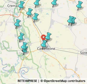 Mappa Via Zoncheto, 26012 Castelleone CR, Italia (4.87214)