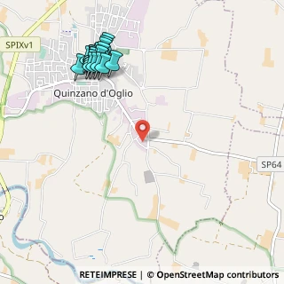 Mappa Via Galilei, 25027 Quinzano d'Oglio BS, Italia (1.2815)
