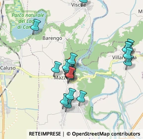 Mappa Via Perino Luigi, 10035 Mazzè TO, Italia (1.762)