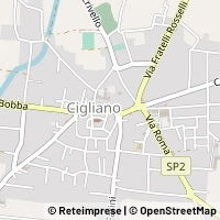 Map Cigliano
