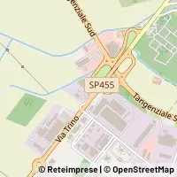 地図 Vercelli