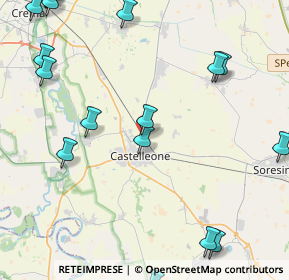 Mappa Via Stazione, 26012 Castelleone CR, Italia (6.448)