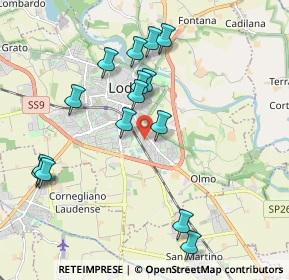 Mappa Via Umbria, 26900 Lodi LO, Italia (2.01)