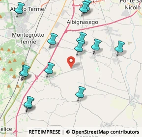 Mappa Via D. Durante, 35020 Carrara San Giorgio PD, Italia (4.755)