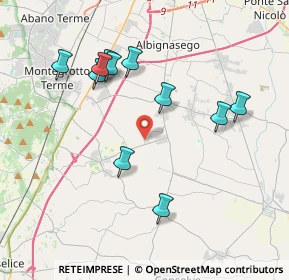 Mappa Via D. Durante, 35020 Carrara San Giorgio PD, Italia (3.81636)