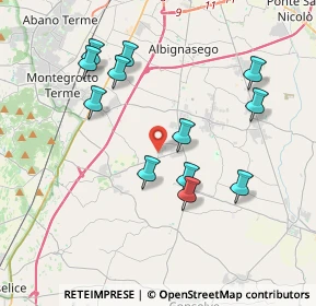 Mappa Via D. Durante, 35020 Carrara San Giorgio PD, Italia (3.78417)