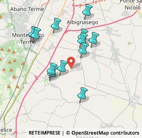 Mappa Via D. Durante, 35020 Carrara San Giorgio PD, Italia (3.39667)