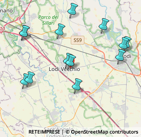 Mappa Via V. Fregoni, 26855 Lodi Vecchio LO, Italia (4.47308)