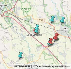 Mappa Via Michelangelo Buonarroti, 26855 Lodi Vecchio LO, Italia (3.83818)