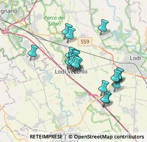 Mappa Via Michelangelo Buonarroti, 26855 Lodi Vecchio LO, Italia (2.646)