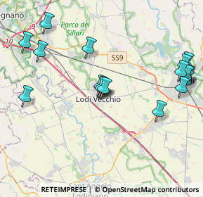 Mappa Via Michelangelo Buonarroti, 26855 Lodi Vecchio LO, Italia (4.64778)