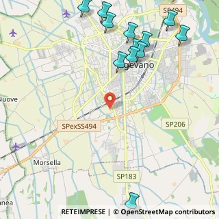 Mappa Str. S. Marco, 27029 Vigevano PV, Italia (2.8625)
