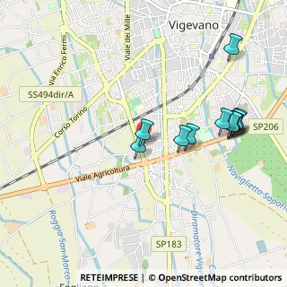 Mappa Via Antonio Labriola, 27029 Vigevano PV, Italia (0.99)
