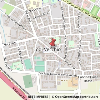 Mappa Piazza Vittorio Emanuele, 42, 26855 Lodi Vecchio, Lodi (Lombardia)