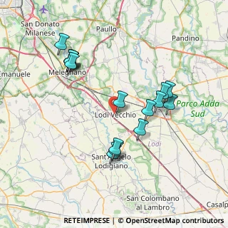Mappa Via Antonio Gramsci, 26855 Lodi Vecchio LO, Italia (7.53)