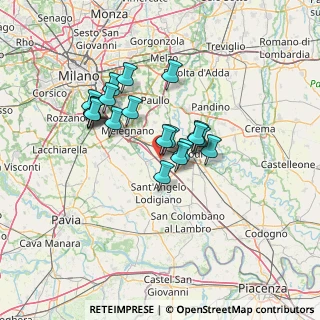Mappa Via Antonio Gramsci, 26855 Lodi Vecchio LO, Italia (10.9415)
