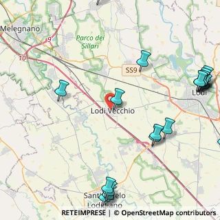 Mappa Via Antonio Gramsci, 26855 Lodi Vecchio LO, Italia (6.276)