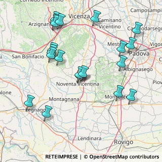 Mappa Via Dell' Industria, 36025 Noventa Vicentina VI, Italia (18.171)